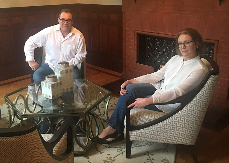 Tatiana and Oleg Davidkovich